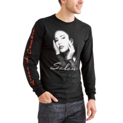 Walmart – Men’s Long Sleeve Selena Graphic Tee Only $7.00 (Reg $11.97) + Free Store Pickup