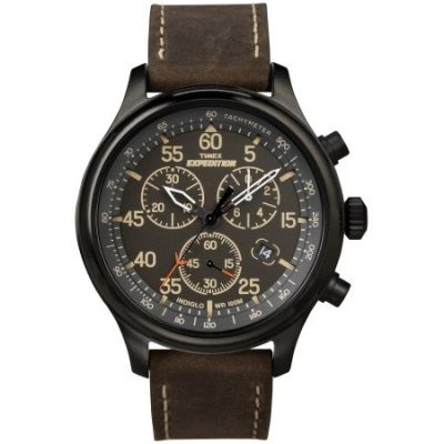 Walmart – Timex Men’s Expedition Field Chronograph Watch, Brown Leather Strap Only $53.30 (Reg $79.95) + Free 2-Day Shipping