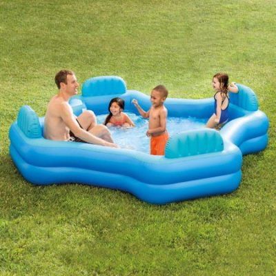 Walmart – Intex Inflatable Swim Center Family Lounge Pool, 105″ x 105″ x 26″ Only $39.97 (Reg $50.00) + Free Shipping