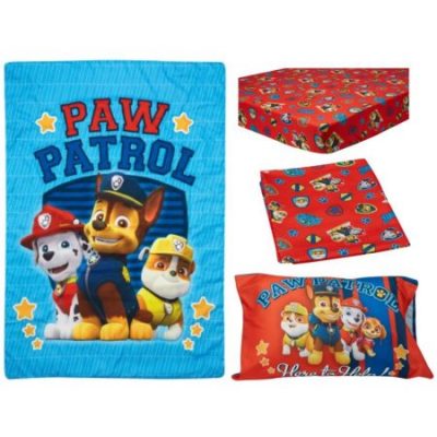 Walmart – BabyBoom Nick Jr PAW Patrol Here to Help 4-Piece Toddler Bedding Set Only $29.99 (Reg $36.97) + Free Store Pickup