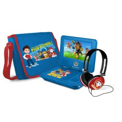 Walmart – Paw Patrol 7″ Portable DVD Player with Carrying Bag and Headphones, Blue Only $53.48 (Reg $59.99) + Free Shipping