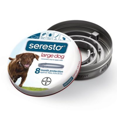 Walmart – Seresto Flea and Tick Prevention Collar for Large Dogs, 8 Month Flea and Tick Prevention Only $54.99 (Reg $72.75) + Free 2-Day Shipping