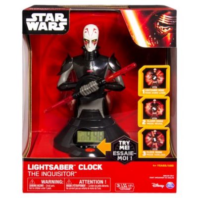 Walmart – Star Wars, The Inquisitor Lightsaber Clock Only $3.01 (Reg $31.64) + Free Store Pickup