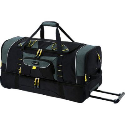 Walmart – Travelers Club Jumbo 36″ 2-Section Rolling Duffel w/ Blade Wheels, Black Only $32.14 (Reg $35.00) + Free Shipping