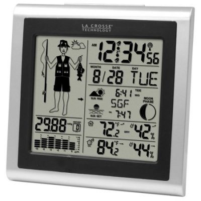 Walmart – La Crosse Technology 308-1451 Wireless Forecast Station with Fisherman Icon Only $29.99 (Reg $35.42) + Free Store Pickup