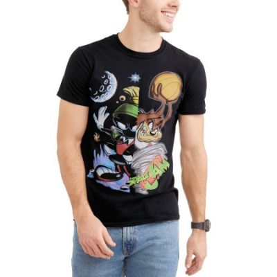 Walmart – Space Jam Men’s Logo Groupshot Short Sleeve Graphic T-Shirt Only $5.00 (Reg $7.97) + Free Store Pickup