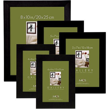 Walmart – Gallery Flat-Top Pine Wood Picture Frame Set, Set of Five Only $11.88 (Reg $16.97) + Free Store Pickup