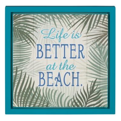 Walmart – TEAL LIFE BEACH ART Only $1.88 (Reg $5.00) + Free Store Pickup