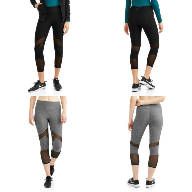 Walmart – N.Y.L. Sport Women’s Active Spliced Mesh Performance Capri Legging Only $9.00 (Reg $14.96) + Free Store Pickup