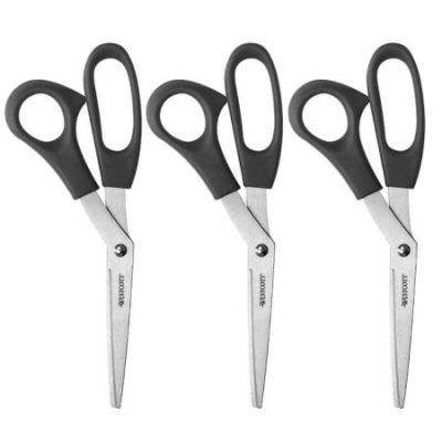 Walmart – Westcott 8″ Bent All Purpose Scissors, Black 3pk Only $3.49 (Reg $7.26) + Free Store Pickup