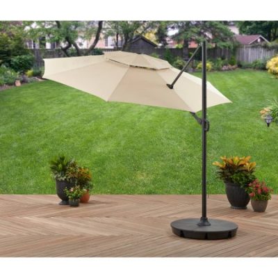 Walmart – Better Homes and Gardens 11′ Offset Umbrella with Base, Tan Only $179.98 (Reg $299.99) + Free Shipping