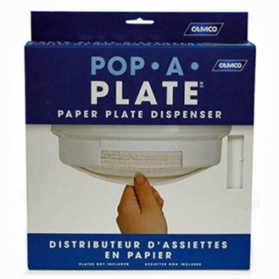 Walmart – Camco Pop-A-Plate, White Only $5.54 (Reg $8.67) + Free Store Pickup