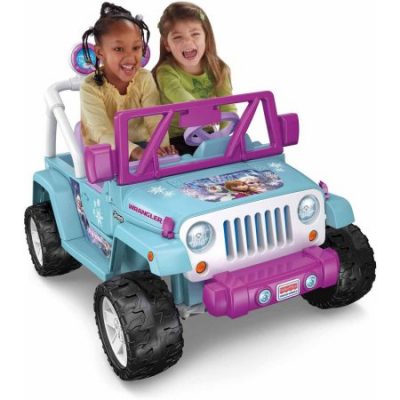 Walmart – Power Wheels Disney Frozen Jeep Wrangler 12-Volt Battery-Powered Ride-On Only $249.00 (Reg $293.99) + Free 2-Day Shipping