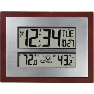 Walmart – Better Homes and Gardens Atomic Clock with Forecast Only $27.99 (Reg $29.97) + Free Store Pickup