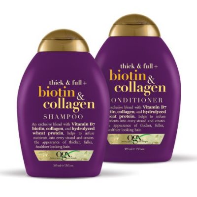 Walmart – OGX Thick & Full + Biotin & Collagen Shampoo & Conditioner Set 13oz , 2 Ct Only $11.24 (Reg $15.98) + Free Store Pickup