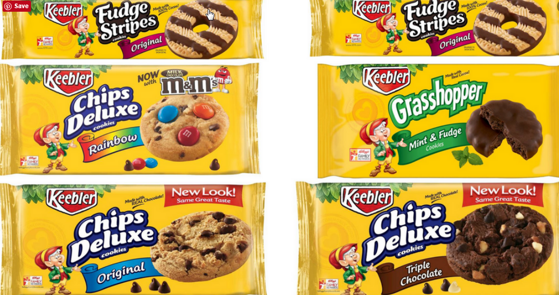 Printable Coupon – Save $1.00 on any TWO Keebler Chips Deluxe Cookies