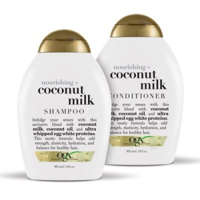 Walmart – OGX Nourishing + Coconut Milk Shampoo & Conditioner Set 13oz, 2 Ct Only $10.98 (Reg $15.98) + Free Store Pickup