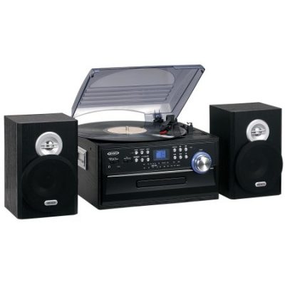 Walmart – Jensen JTA-475 3-Speed Turntable with CD, Cassette and AM/FM Stereo Radio Only $79.80 (Reg $103.80) + Free 2-Day Shipping