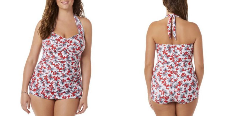 Walmart – Simply Slim Womens Slimming Shirred Glam Sheath One-Piece Swimsuit Only $28.00 (Reg $34.64)  + Free Store Pickup