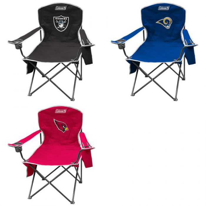 Walmart – Coleman Quad Chair with 4- to 6-Can Cooler,NFL Fans Only $24.15 (Reg $34.99) + Free Store Pickup