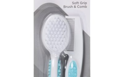 Walmart – Safety 1st Soft Grip Brush & Comb, Arctic Only $3.97 (Reg $4.92) + Free Store Pickup