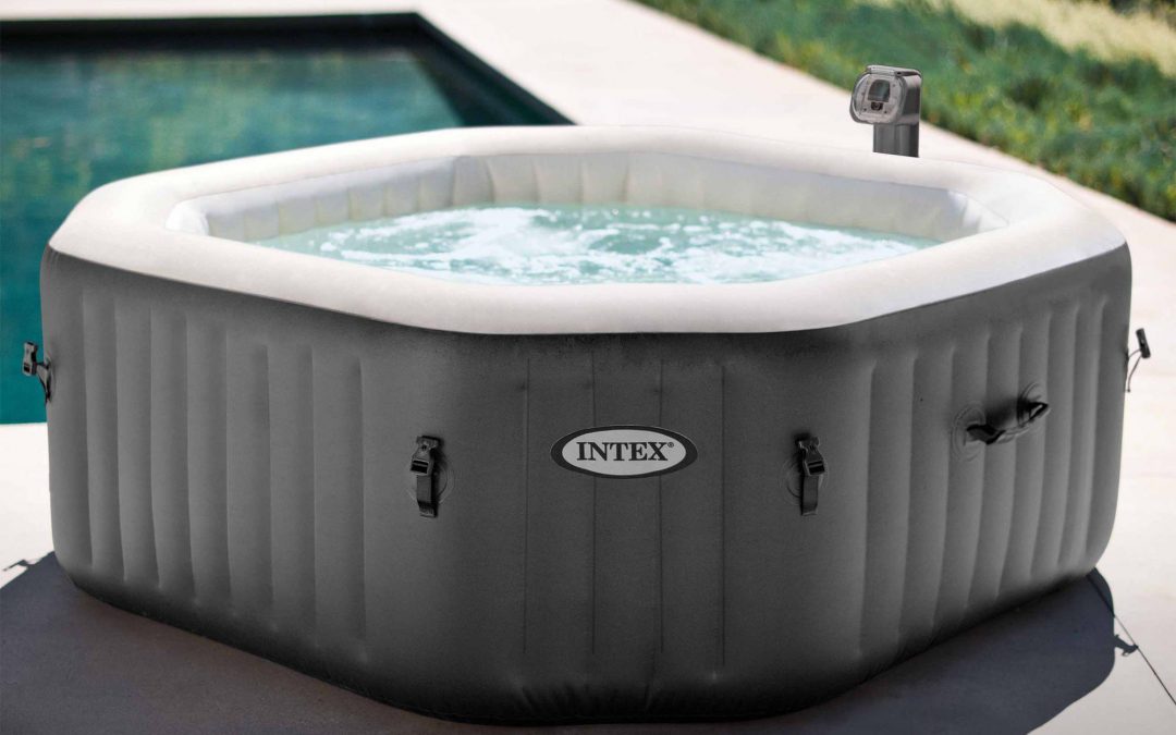 Walmart – Intex 120 Bubble Jets 4-Person Octagonal Portable Inflatable Hot Tub Spa Only $398.00 (Reg $499.00) + Free 2-Day Shipping