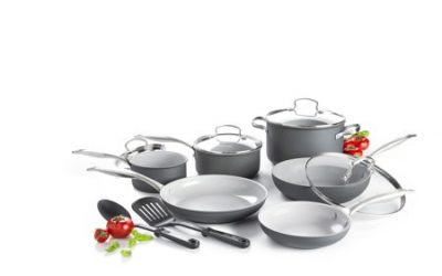 Walmart – GreenLife Classic Hard Anodized Absolutely Toxin-Free Healthy Ceramic Non-Stick Dishwasher/Oven Safe, Cookware Set, 12-Piece, Black Only $59.99 (Reg $99.99) + Free 2-Day Shipping