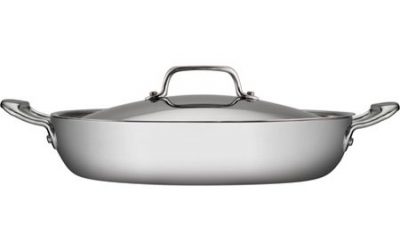 Walmart – Tramontina 4-Qt Stainless Steel Tri-Ply Clad Covered Casserole Pan Only $50.01 (Reg $92.86) + Free Shipping