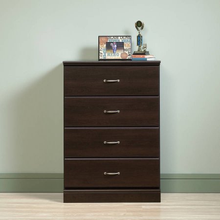 Walmart – Sauder Parklane 4-Drawer Dresser, Multiple Finishes Only $79.00 (Reg $99.00) + Free Shipping