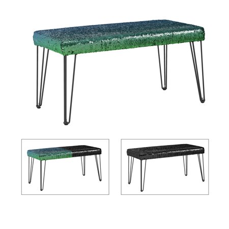 Walmart – Mainstays Reversible Color Changing Sequin Bench Only $69.99 (Reg $89.00) + Free Shipping