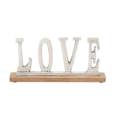 Walmart – Attractive Metal Wood Love Only $8.41 (Reg $18.02) + Free Store Pickup