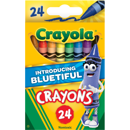 Walmart – New Bluetiful Crayola Classic Crayon 24 count Only $0.50 (Reg $1.50) + Free Store Pickup