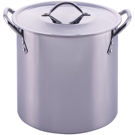 Walmart – Mainstays 8 Quart Stock Pot with Lid, Stainless Steel Only $5.54 (Reg $6.94) + Free Store Pickup