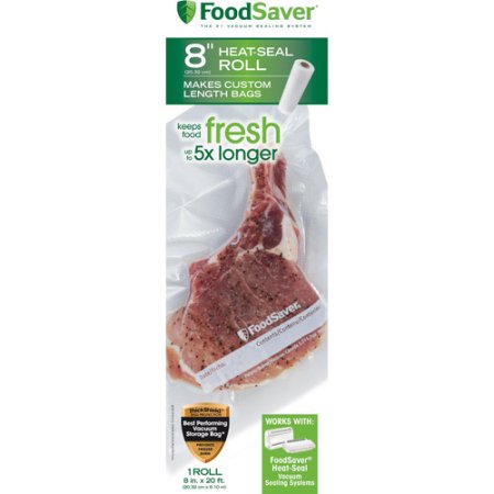 Walmart – FoodSaver 8″ x 20′ Vacuum Seal Roll Only $8.98 (Reg $10.97) + Free Store Pickup