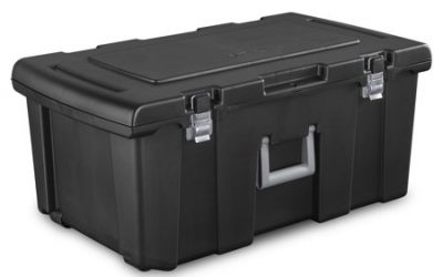 Walmart – Sterilite 16 Gallon Footlocker, Black Only $20.98 (Reg $28.18) + Free Store Pickup