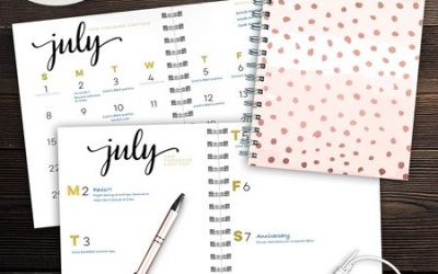 Walmart – 2019 Rose Gold Dots July 2018 – June 2019 Academic Year 8″x6.5″ Medium Weekly Monthly Planner Only $11.12 (Reg $14.99) + Free Store Pickup