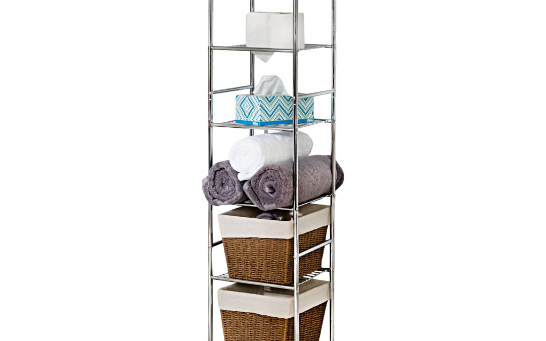 Walmart – Honey Can Do Rust-Resistant 6-Tier Metal Tower, Chrome Only $11.76 (Reg $15.00) + Free Store Pickup