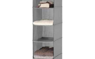 Walmart – Whitmor Hanging 5 Section Accessory Shelves Grey Only $5.54 (Reg $10.33) + Free Store Pickup