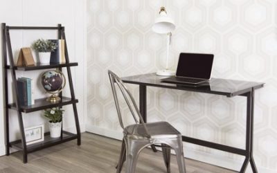 Walmart – Modern Home Office 48″ Glass Desk and Shelf Combo – Smoke/Black Only $149.86 (Reg $171.90) + Free Shipping