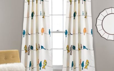 Walmart – Rowley Birds Room Darkening Window Curtain Multi Set, 52″ x 84″ + 2″ Only $34.99 (Reg $52.64) + Free Store Pickup