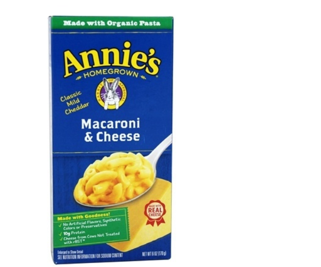 FREE Box Of Annie’s Classic Cheddar Mac & Cheese