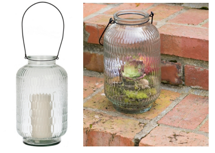 Kirkland Sale – Large Embossed Glass Lantern 14″ Just $10, Reg $24.99 + Lots More!