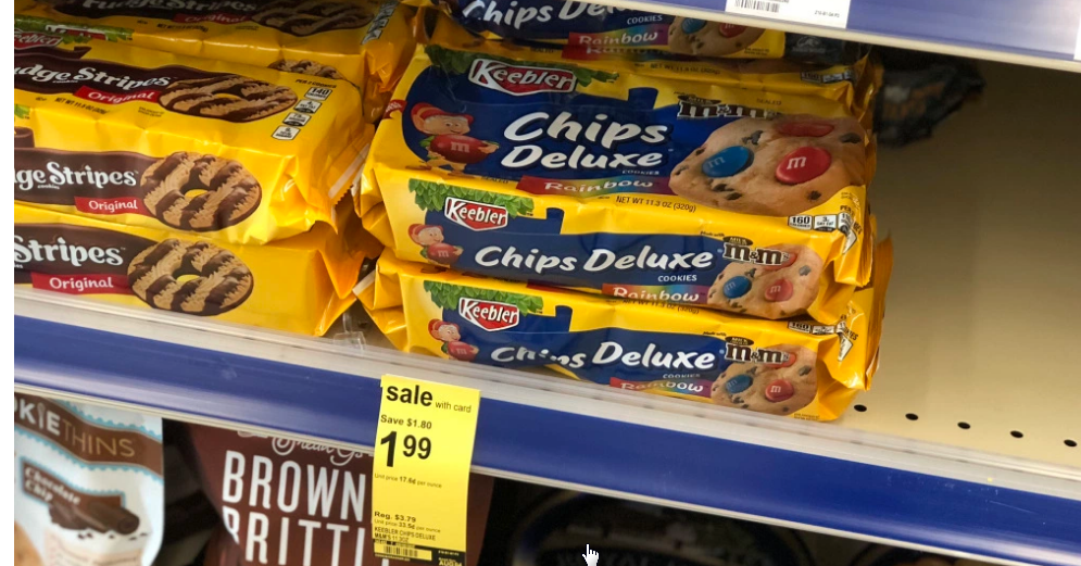 Walgreen’s – Keebler Chips Deluxe Cookies Only $1.49 A Pack – Print your Coupons NOW!