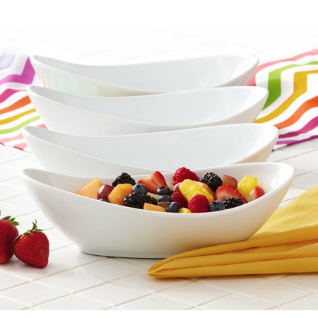 Walmart – Better Homes and Gardens Oval Serving Bowls, White, Set of 4 Only $17.88 (Reg $22.66) + Free Store Pickup