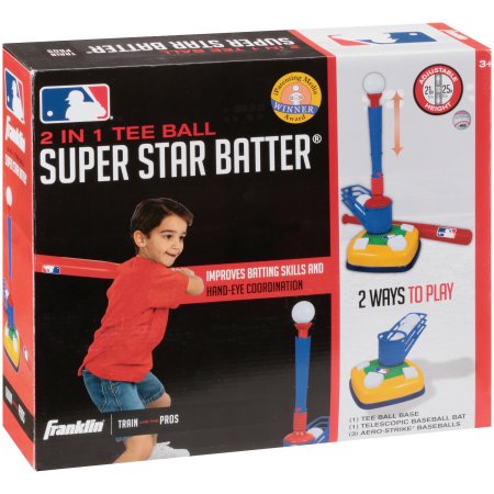 Walmart – Franklin Sports MLB Super Star Batter 2-in-1 Teeball Set Only $17.99 (Reg $23.68) + Free Store Pickup