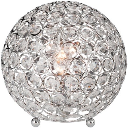 Walmart – Elegant Designs Crystal Ball Table Lamp, Chrome Only $35.09 (Reg $39.99) + Free Shipping