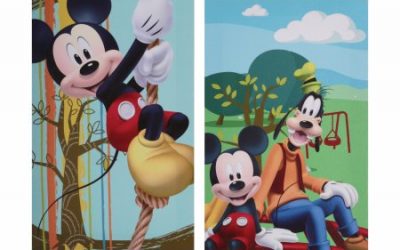 Walmart – Disney Mickey Mouse Glow in the Dark 2-Pack Canvas Wall Art Only $11.57 (Reg $12.99) + Free Store Pickup