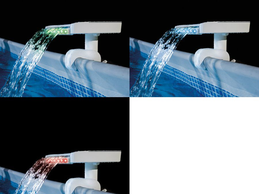 Walmart – Intex Multi-Color LED Waterfall Cascade For Above Ground Pool Only $39.97 (Reg $49.24) + Free 2-Day Shipping