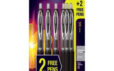 Walmart – Uni-ball 207 Retractable Gel Pens, Medium Point, Black, 4 + 2 Bonus Pack Only $4.97 (Reg $6.02) + Free Store Pickup