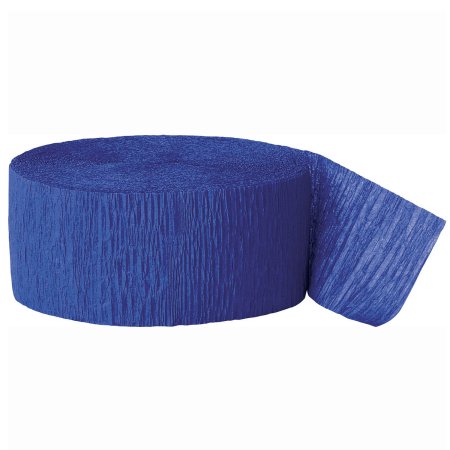 Walmart – Crepe Paper Streamers, 81 ft, Royal Blue, 1ct Only $1.12 (Reg $2.21) + Free Store Pickup